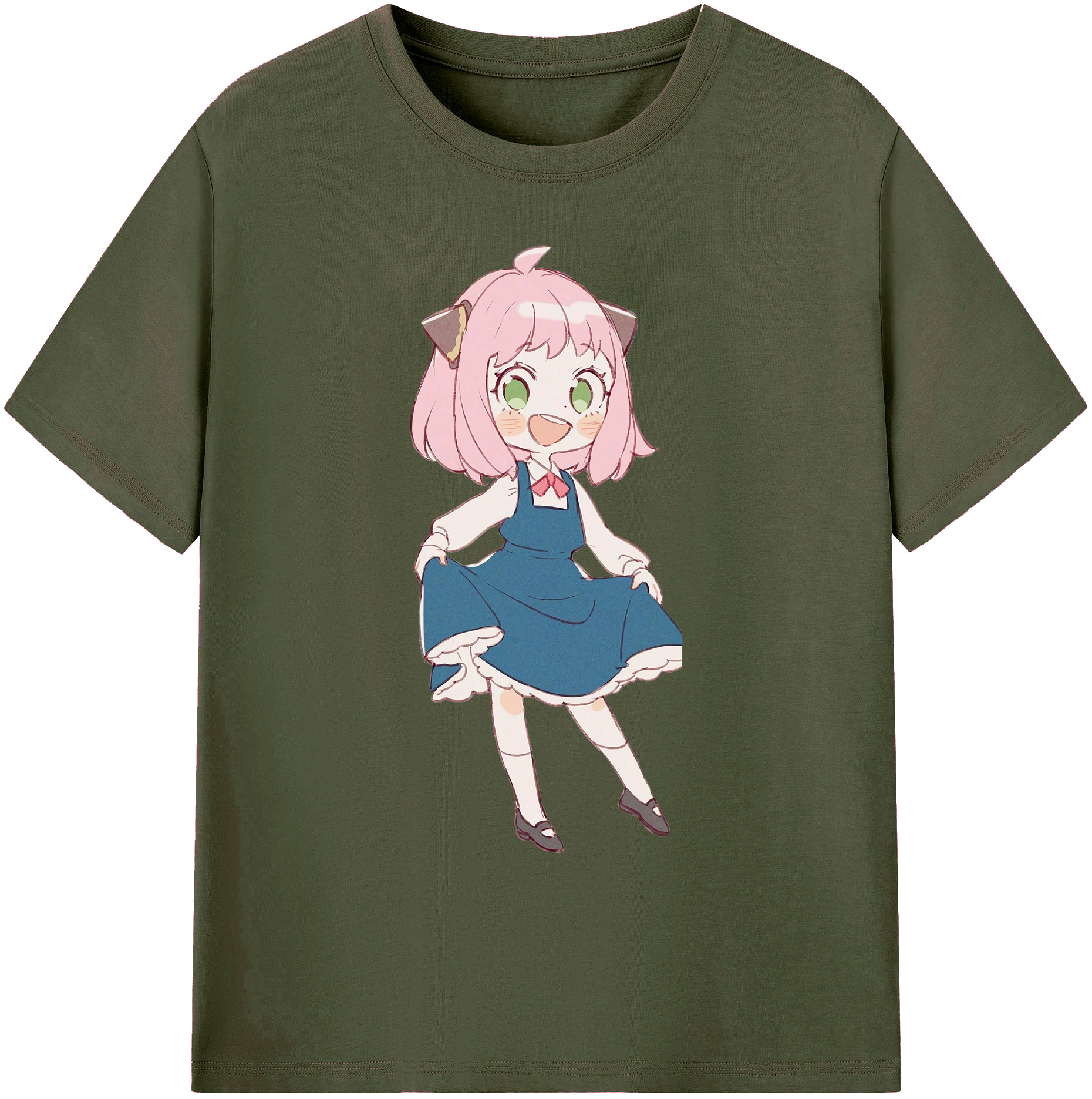 （画像用） SPY×FAMILY间谍家家酒 綿100％ メンズ半袖Tシャツ｜肌触りやわらか＆通気性
